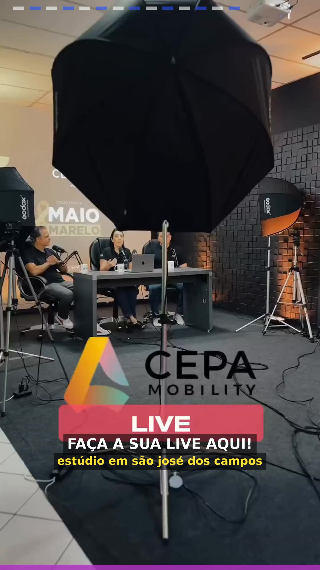 Vídeo gerado com IA