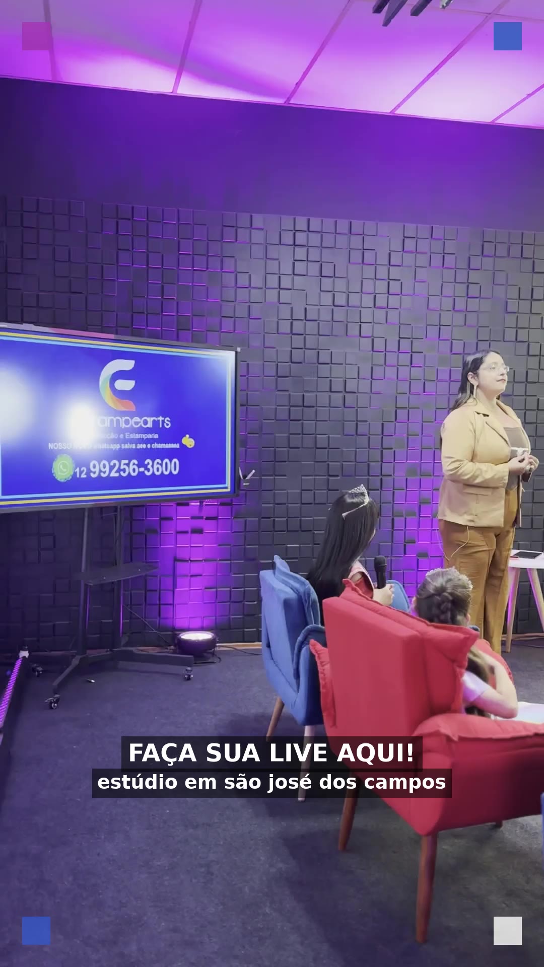Vídeo gerado com IA
